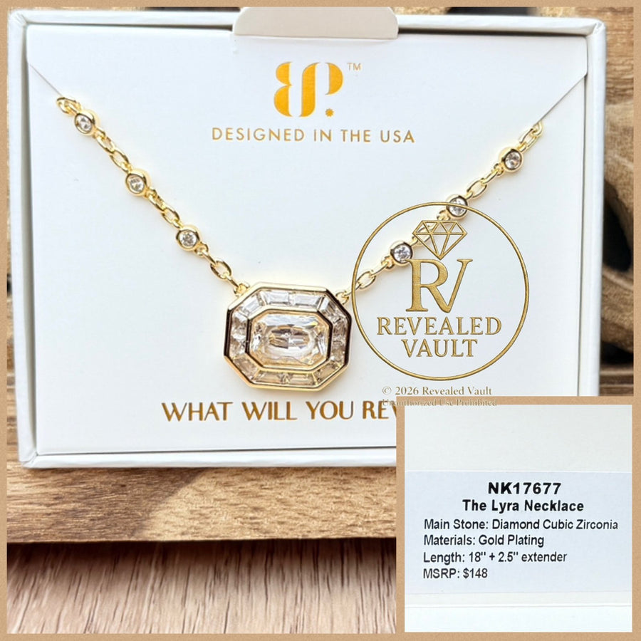 The Lyra Necklace - April Birthday 2026