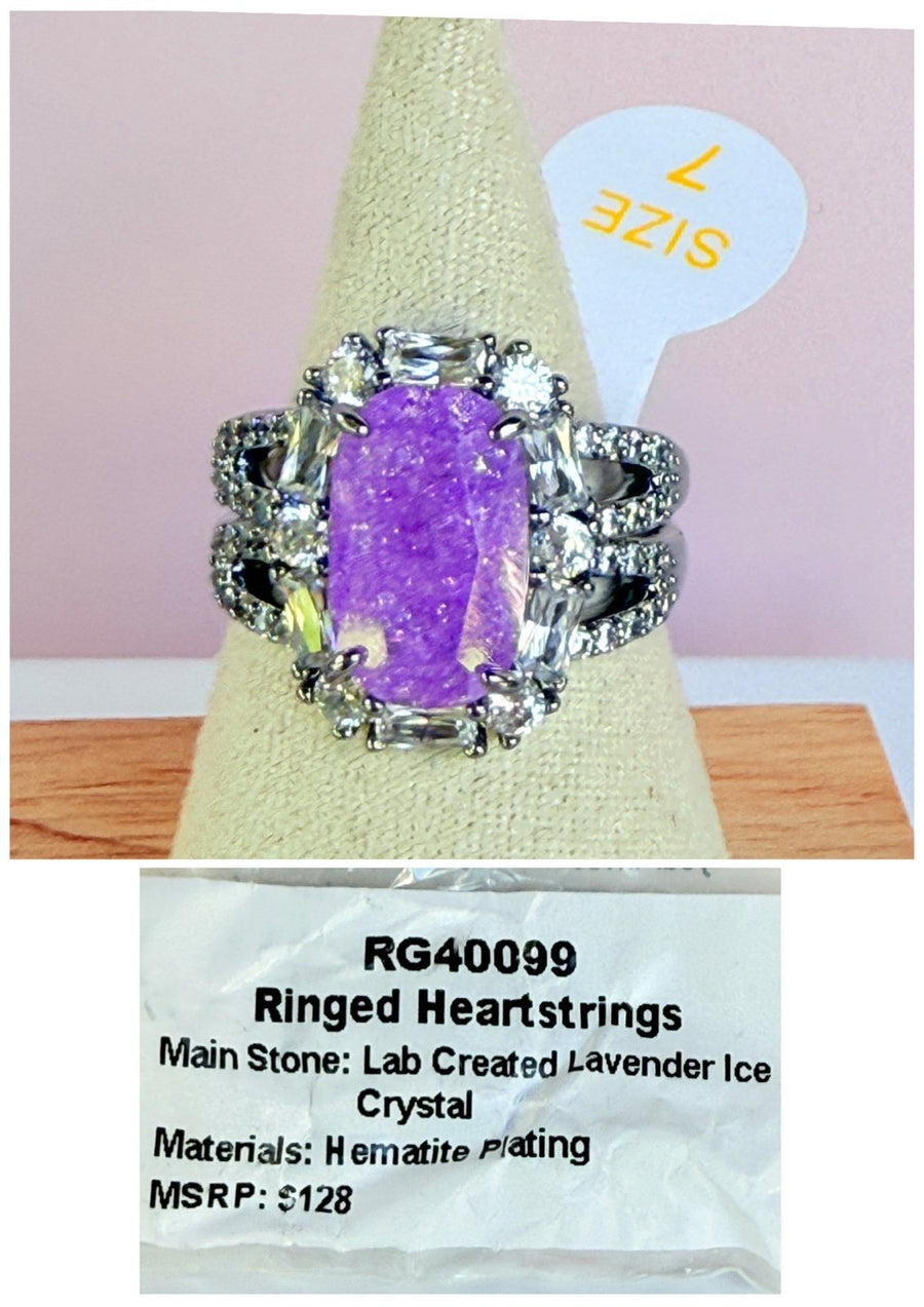 Ringed Heartstrings - Size 7 - OG