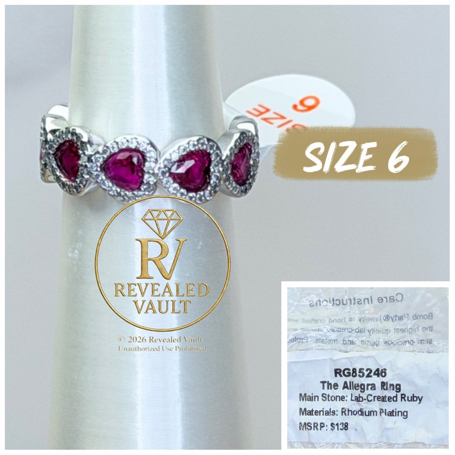 The Allegra Ring - Size 6 - July Birthday 2026
