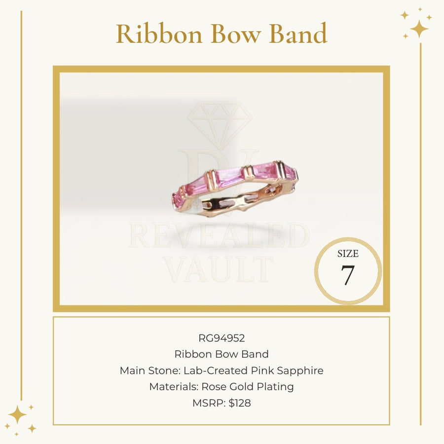 Ribbon Bow Band- Size 7 - OG