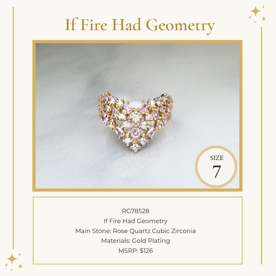 If Fire Had Geometry - Size 7 - OG