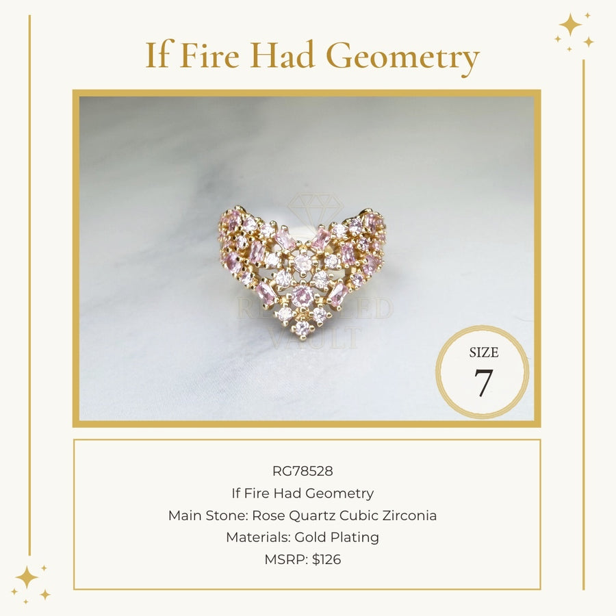 If Fire Had Geometry - Size 7 - OG