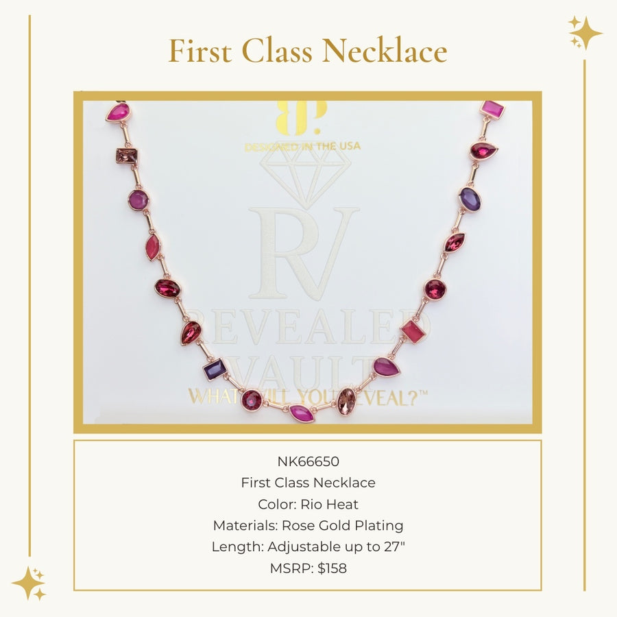 First Class Necklace - Rio Heat - Jewel Candy Destinations 2026