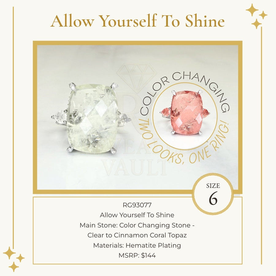 Allow Yourself To Shine - Size 6 - Mental Health 2025