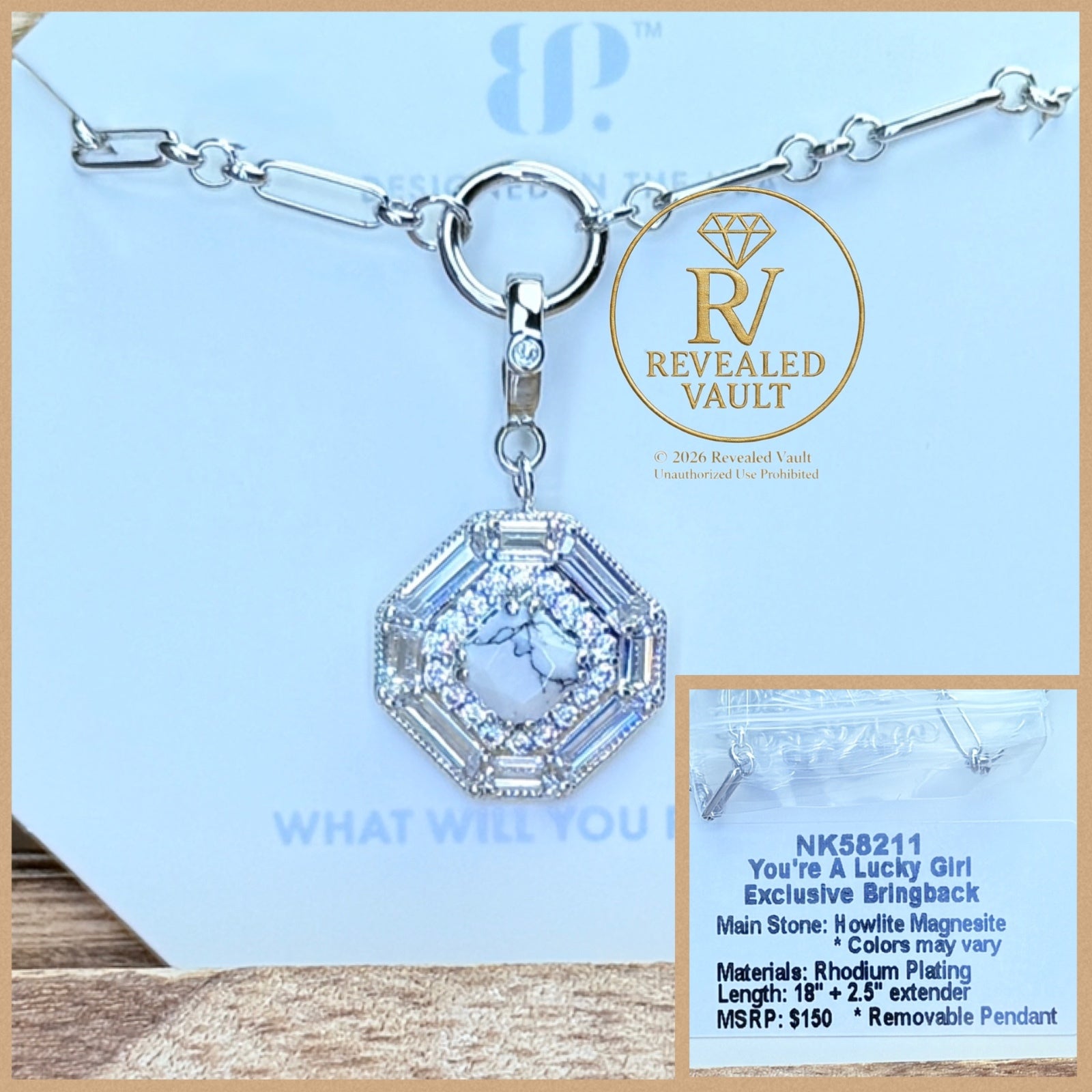 You're A Lucky Girl Exclusive Bringback- OG - Howlite
