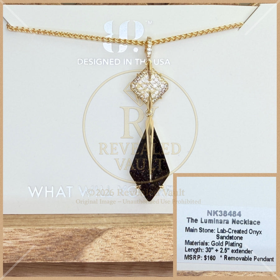 The Luminara Necklace - Obsidia