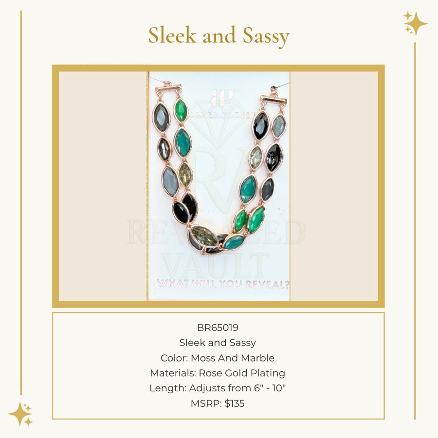 Sleek and Sassy - Moss and Marble - Holiday Jewel Candy