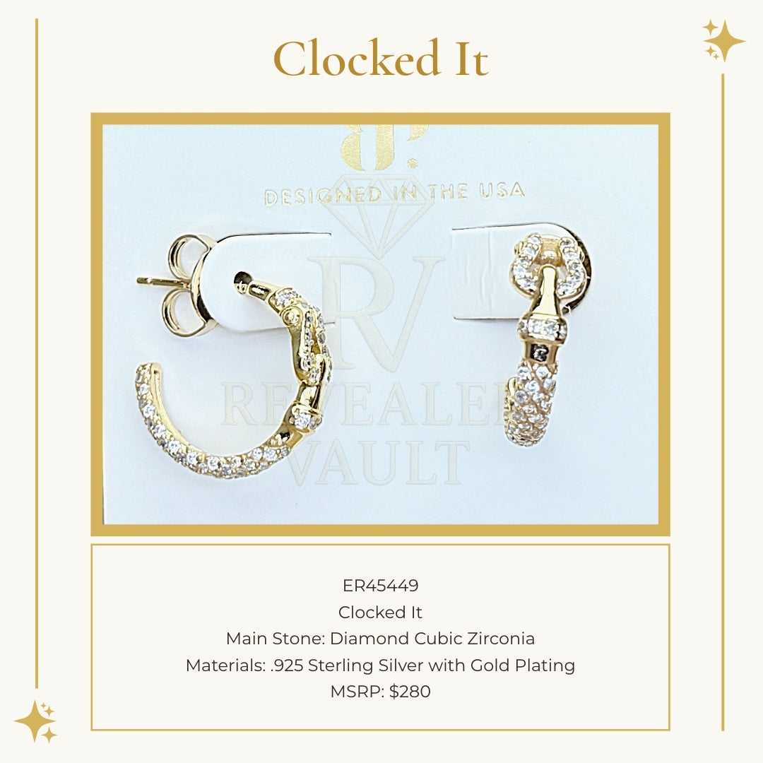 Clocked It - Sterling Club Vermeil