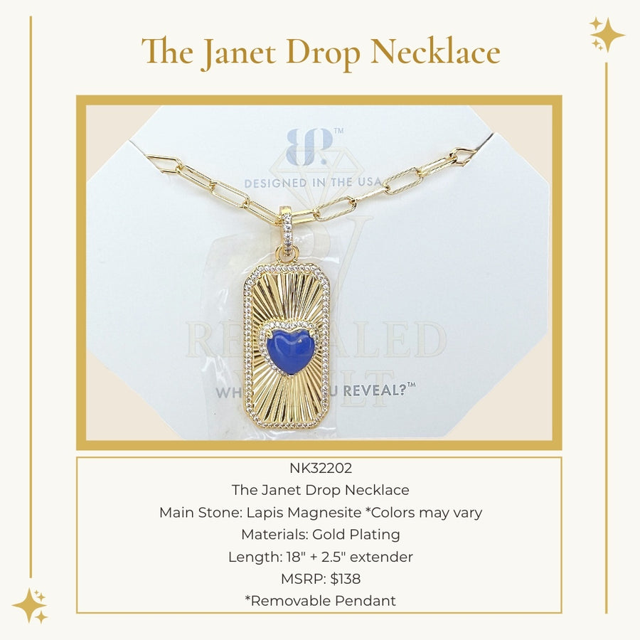 The Janet Drop Necklace - OG
