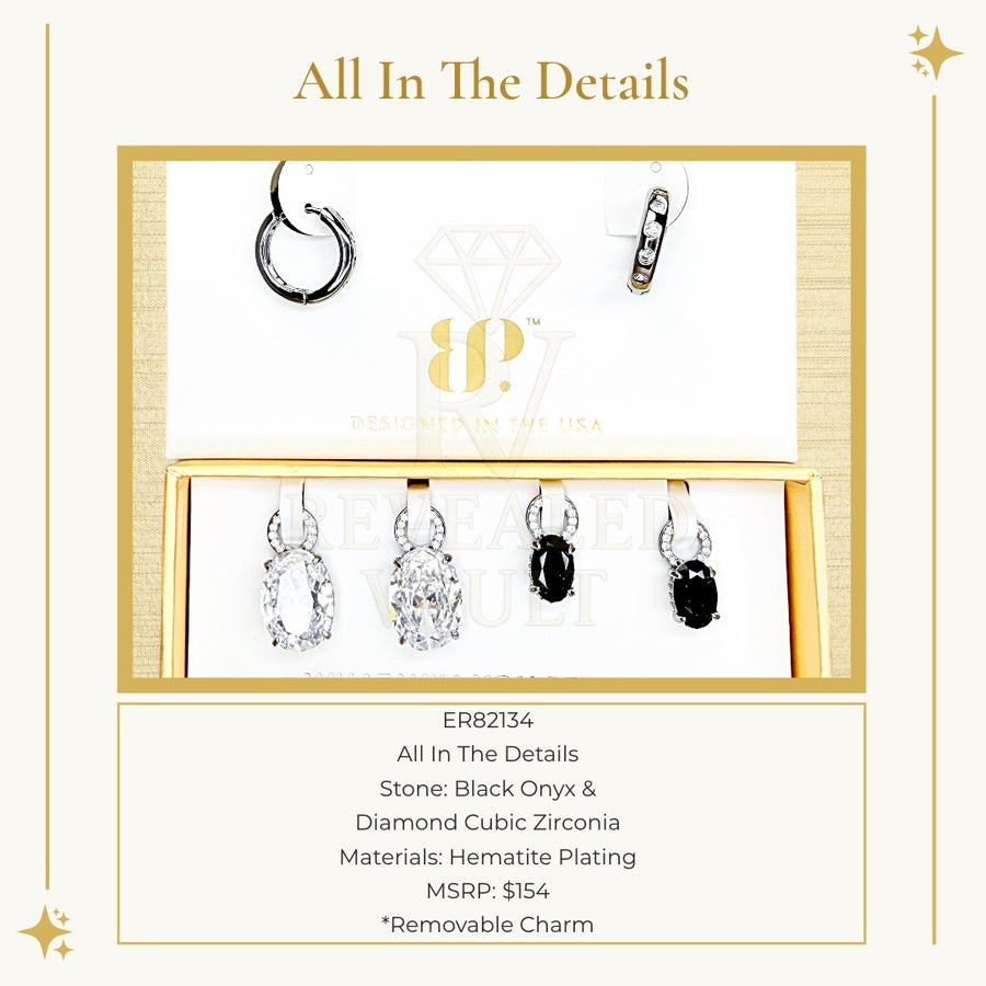 All In The Details - Charming Hoops