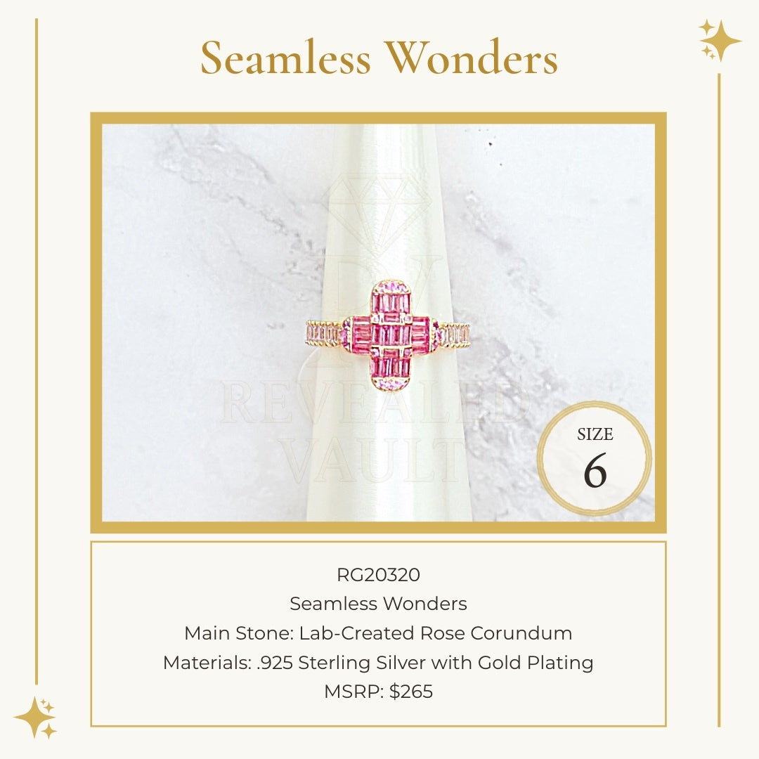 Seamless Wonders - Size 6 - Sterling Club Vermeil