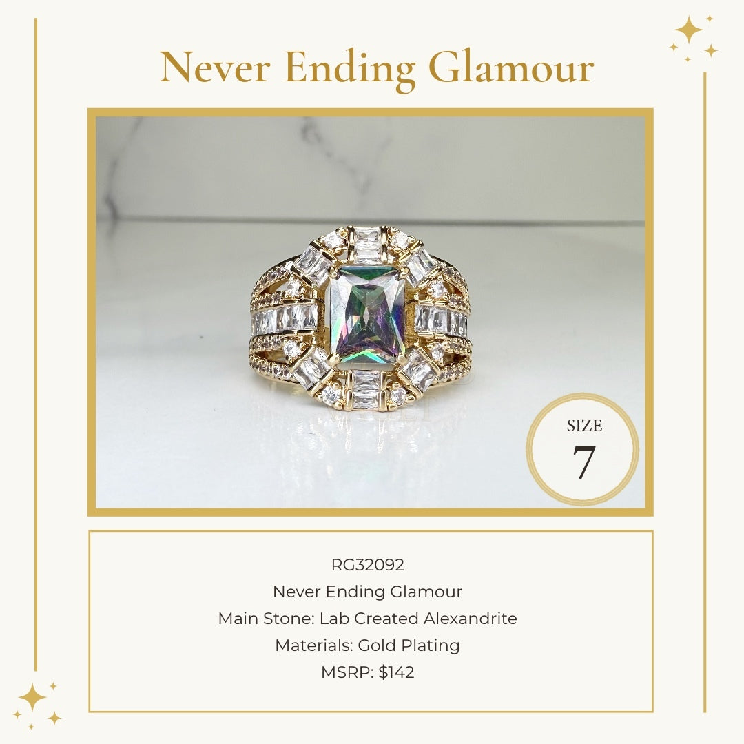 Never Ending Glamour - Size 7 - June Birthday 2025