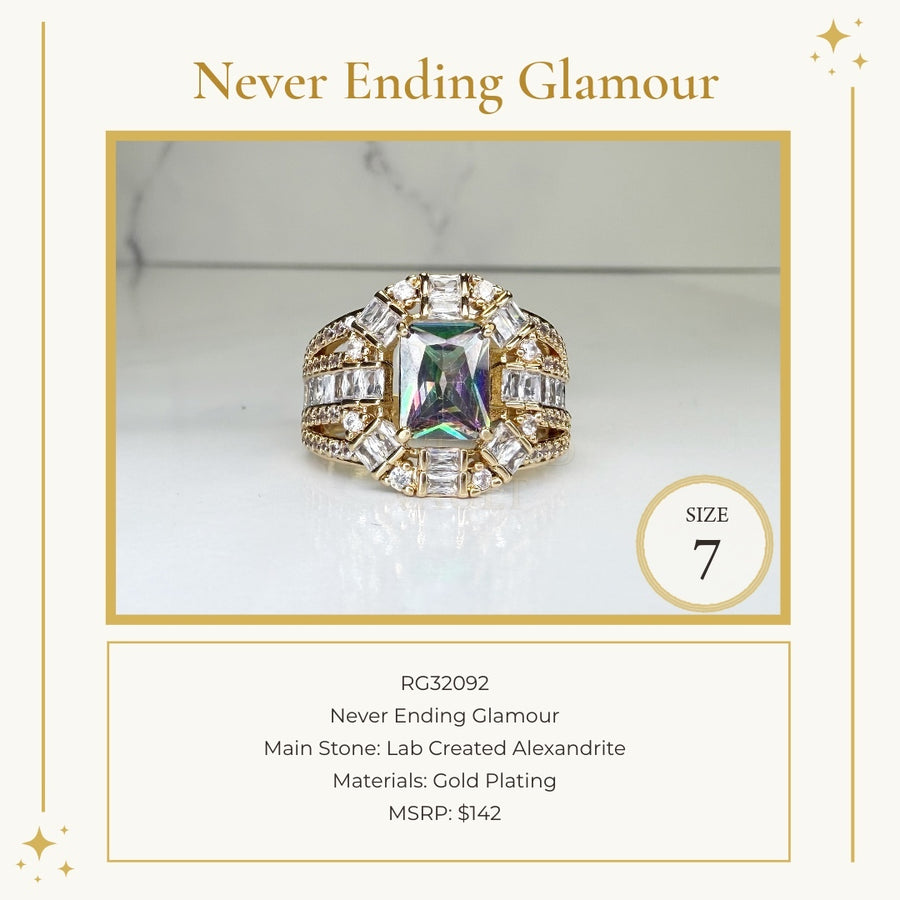 Never Ending Glamour - Size 7 - June Birthday 2025