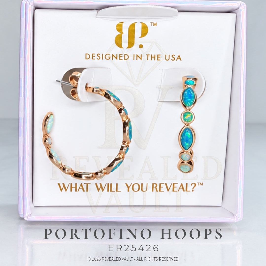 Portofino Hoops  - October Birthday 2026