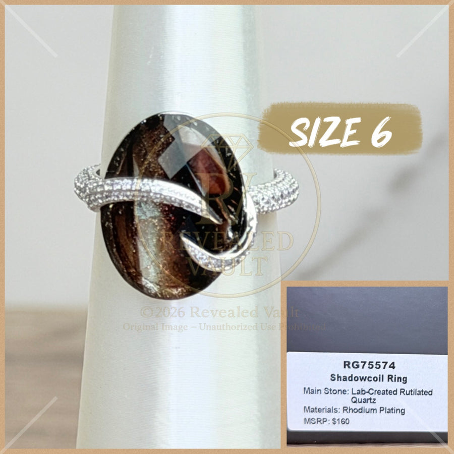 Shadowcall Ring - Size 6 - Obsidia