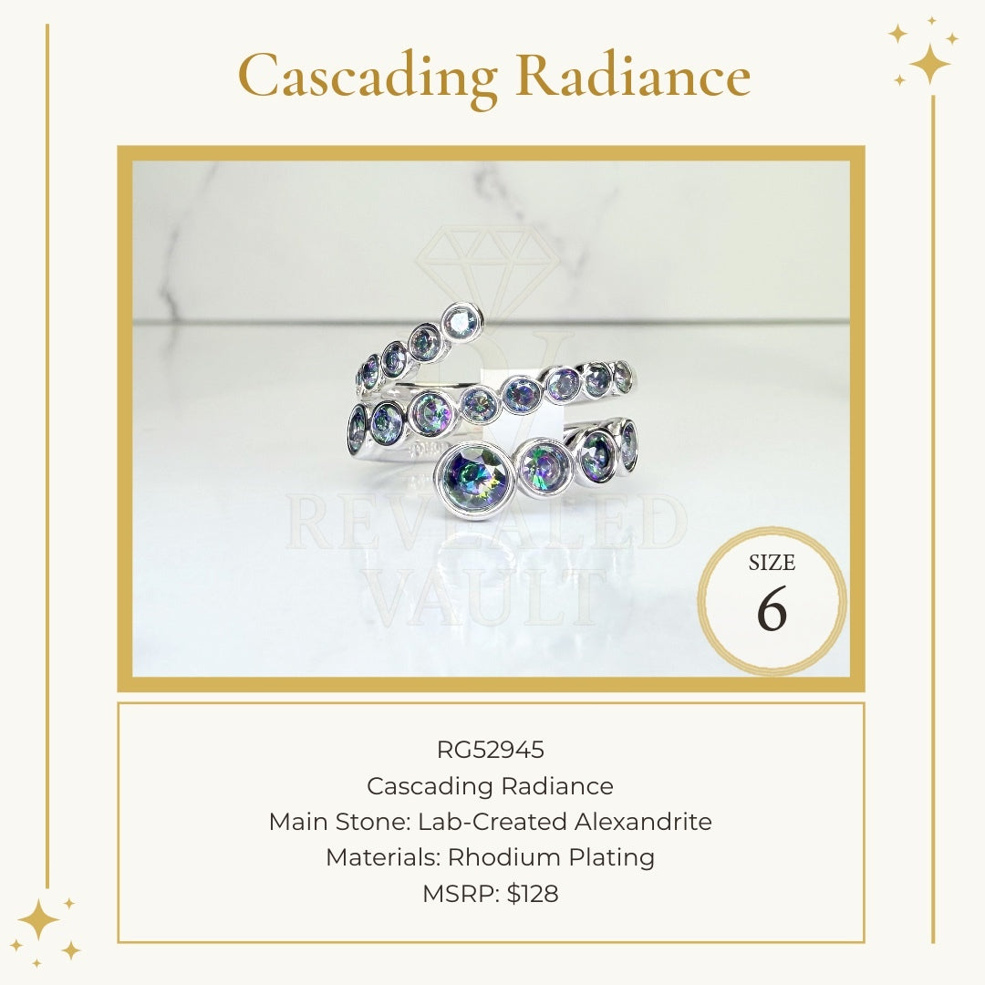 Cascading Radiance - Size 6 - June Birthday 2026