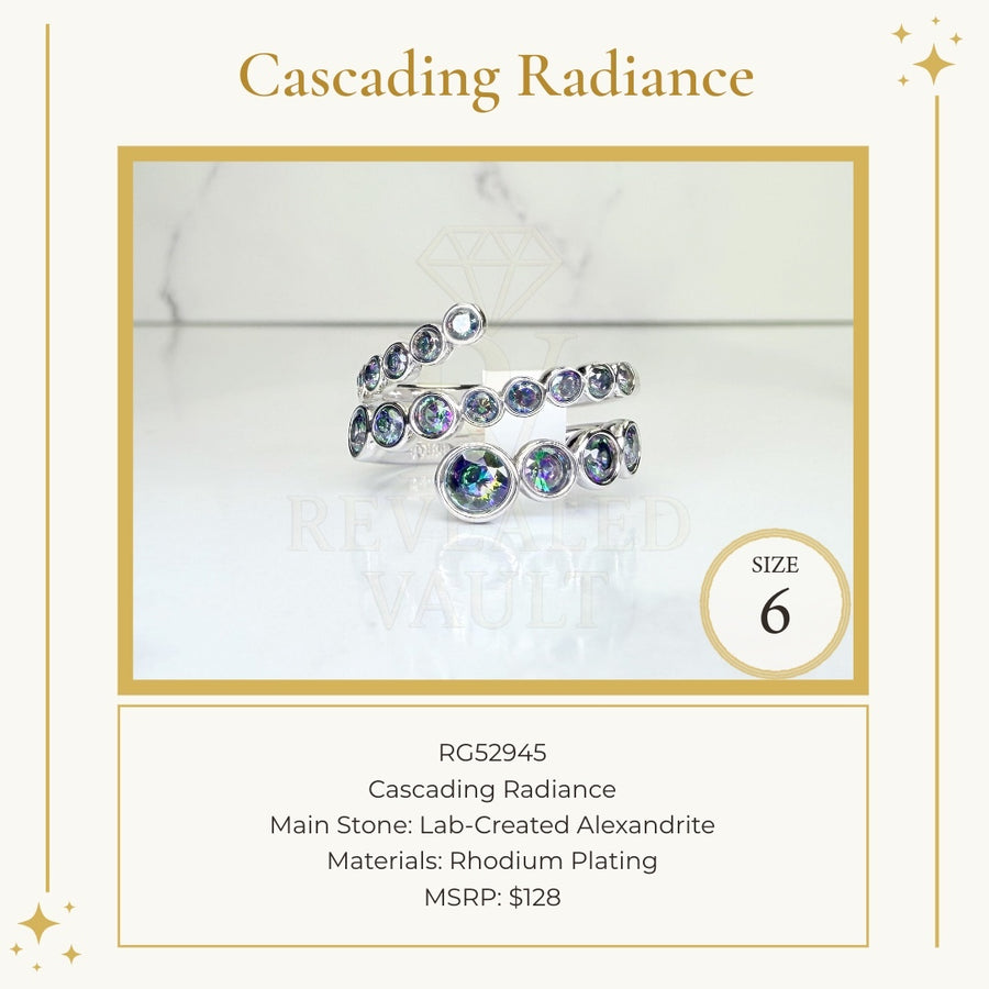 Cascading Radiance - Size 6 - June Birthday 2026