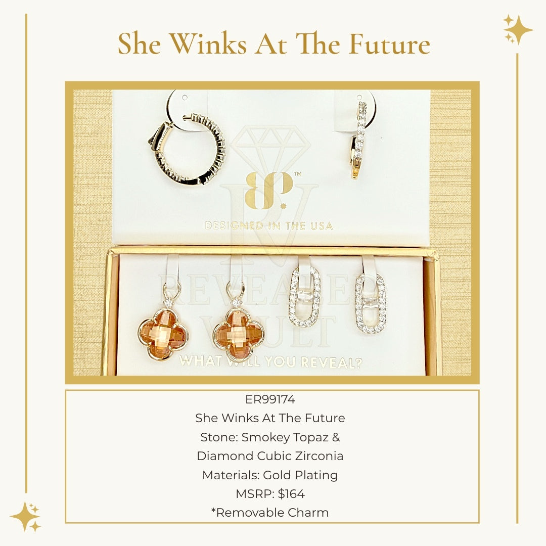 She Winks At The Future - Charming Hoops