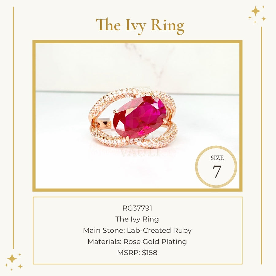The Ivy Ring -Size 7 - July Birthday 2026