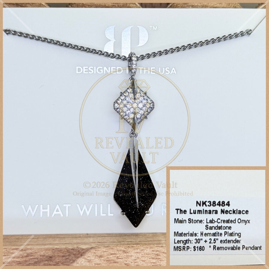 The Luminara Necklace - Obsidia