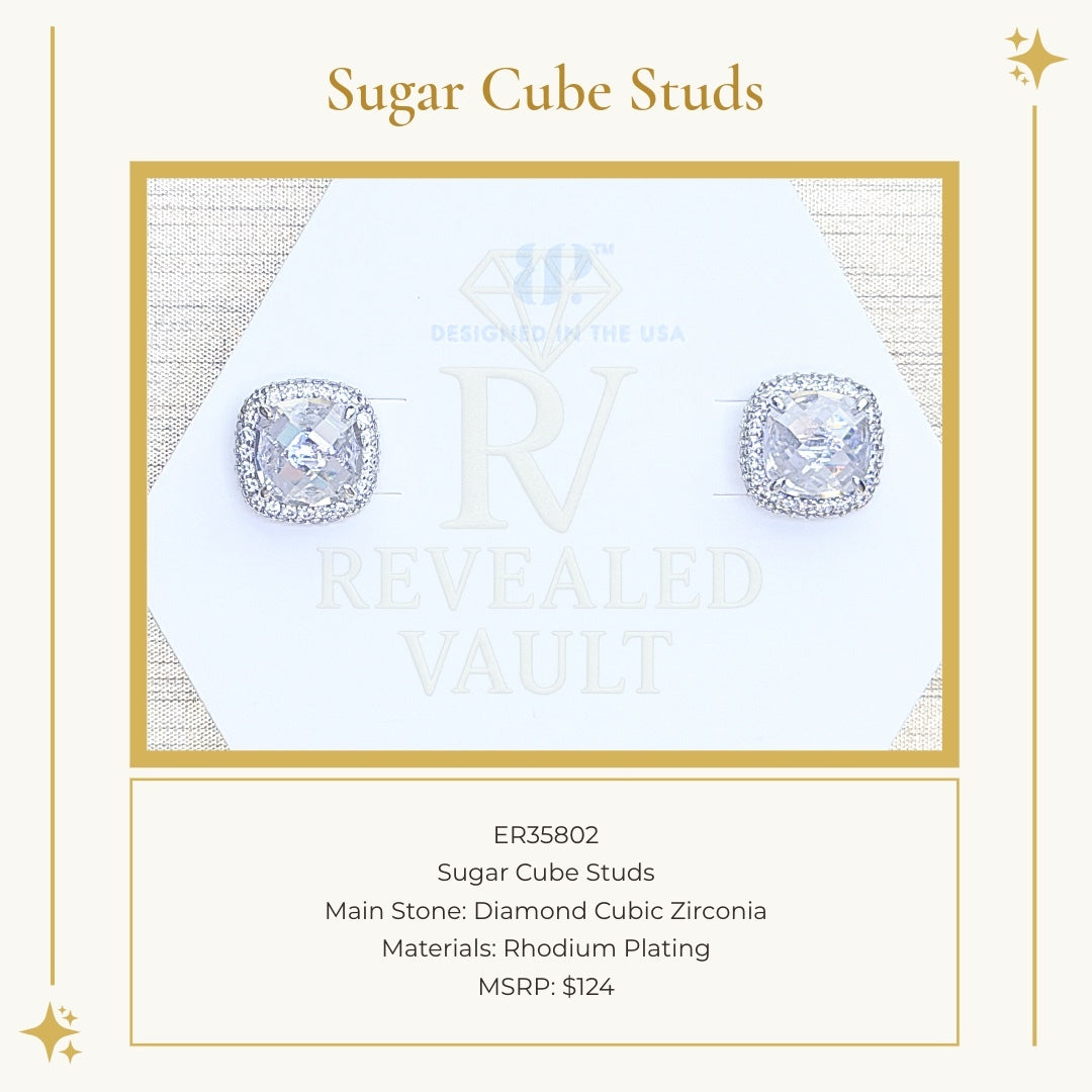 Sugar Cube Studs - OG