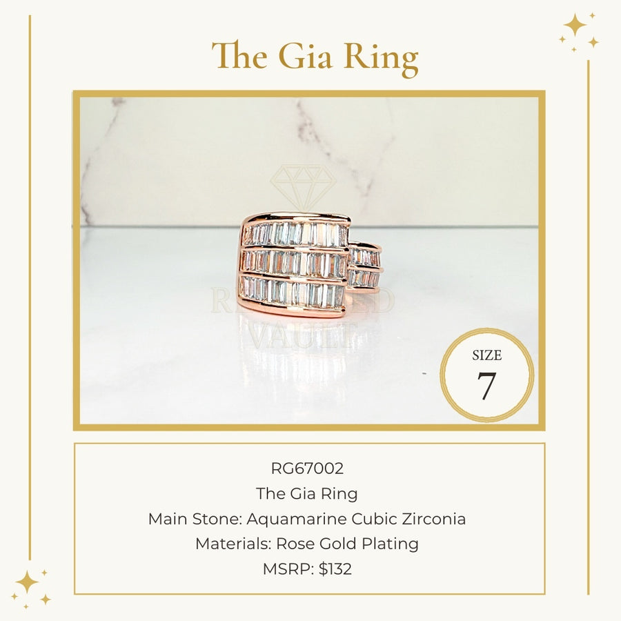 The Gia Ring - Size 7 - March Birthday 2026