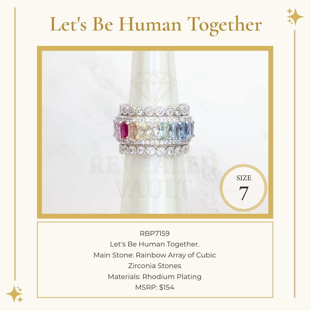 Let's Be Human Together - Size 7- Mental Health 2024