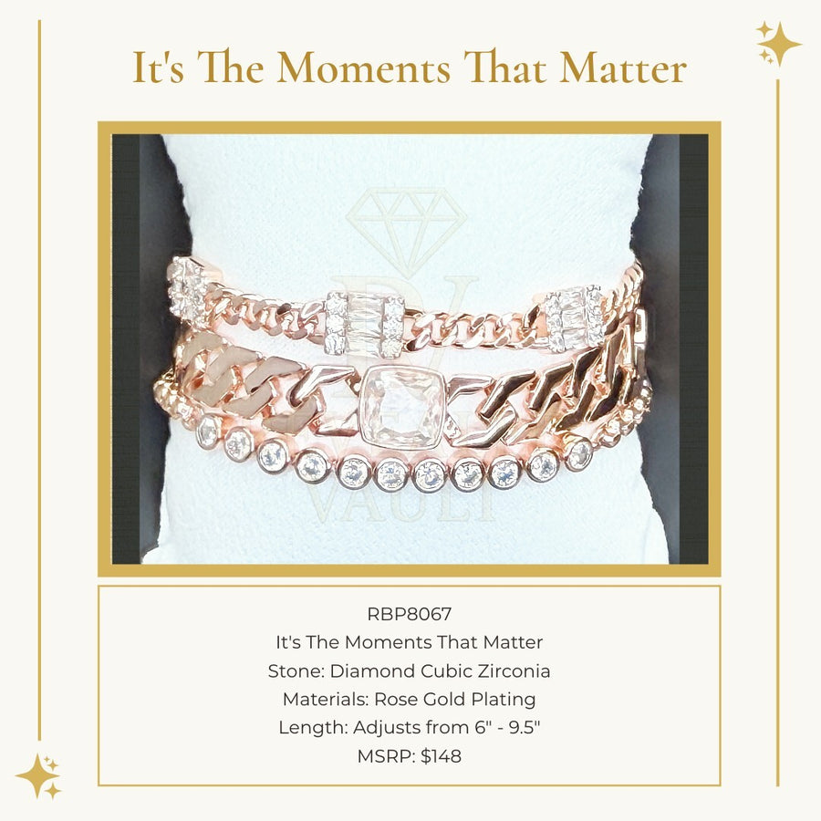 It's The Moments That Matter - Luxe Layer Bracelets