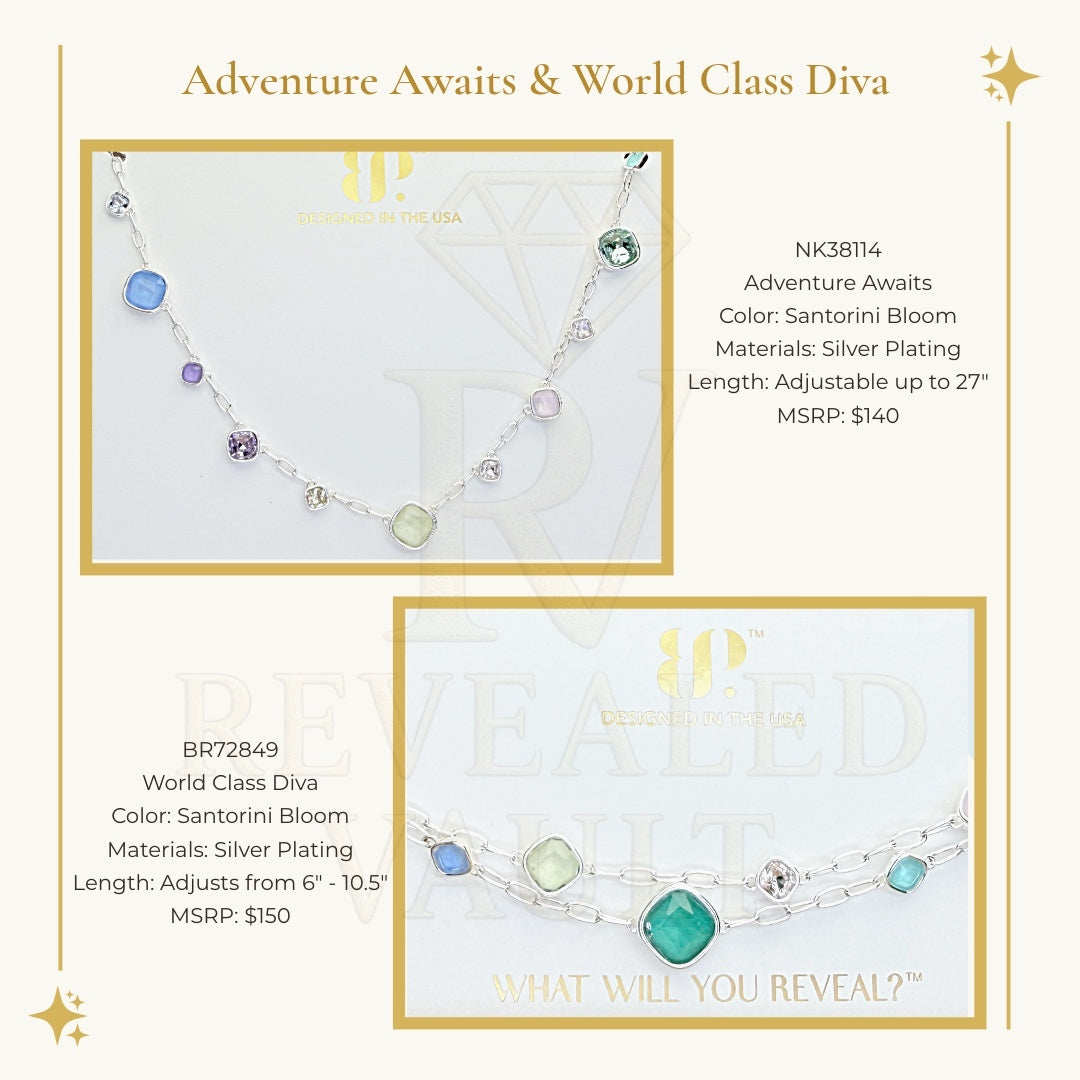 Adventure Awaits & World Class Diva - Santorini - Jewel Candy Destinations 2026