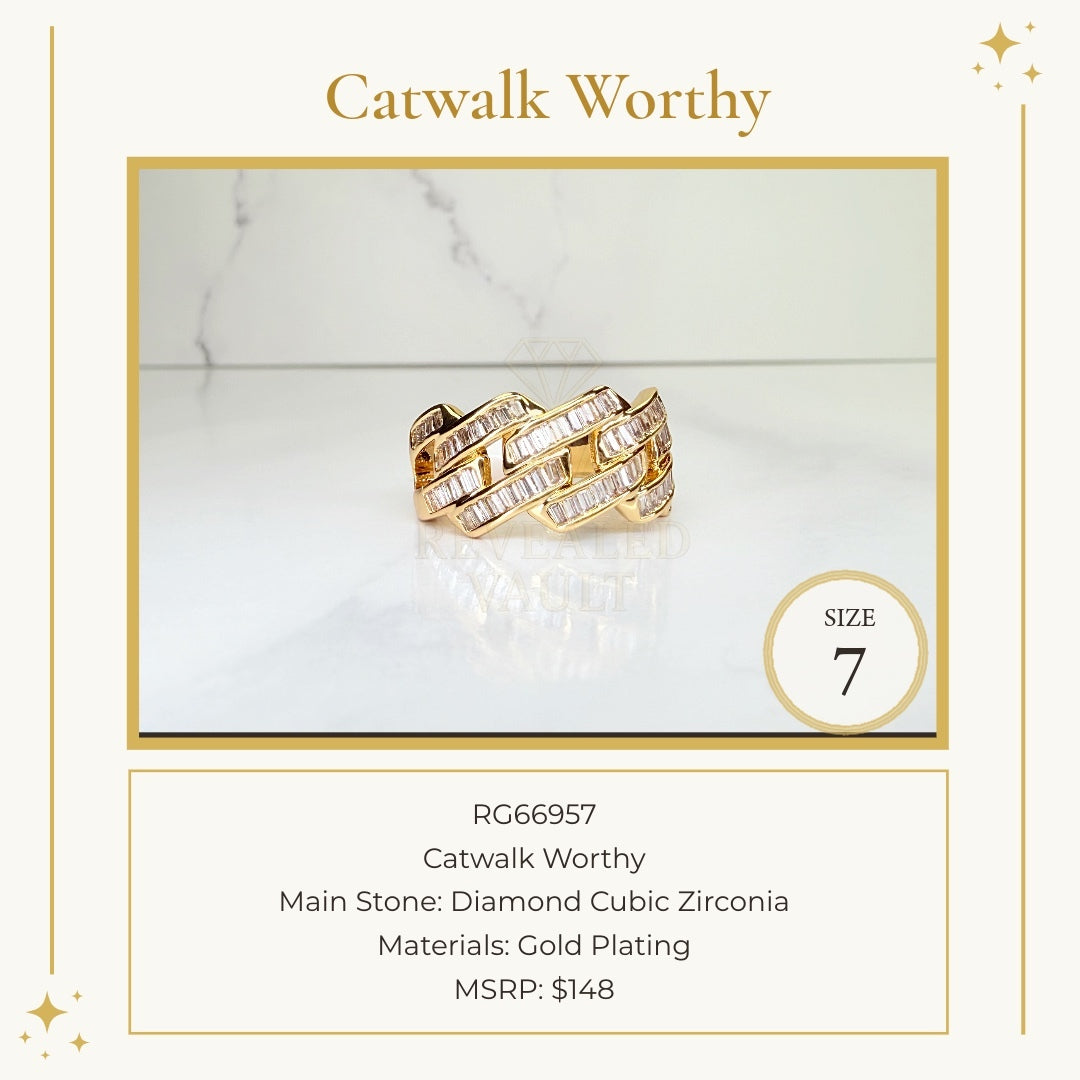 Catwalk Worthy - Size 7 - April Birthday 2026