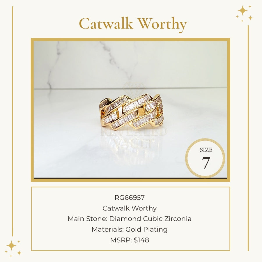 Catwalk Worthy - Size 7 - April Birthday 2026