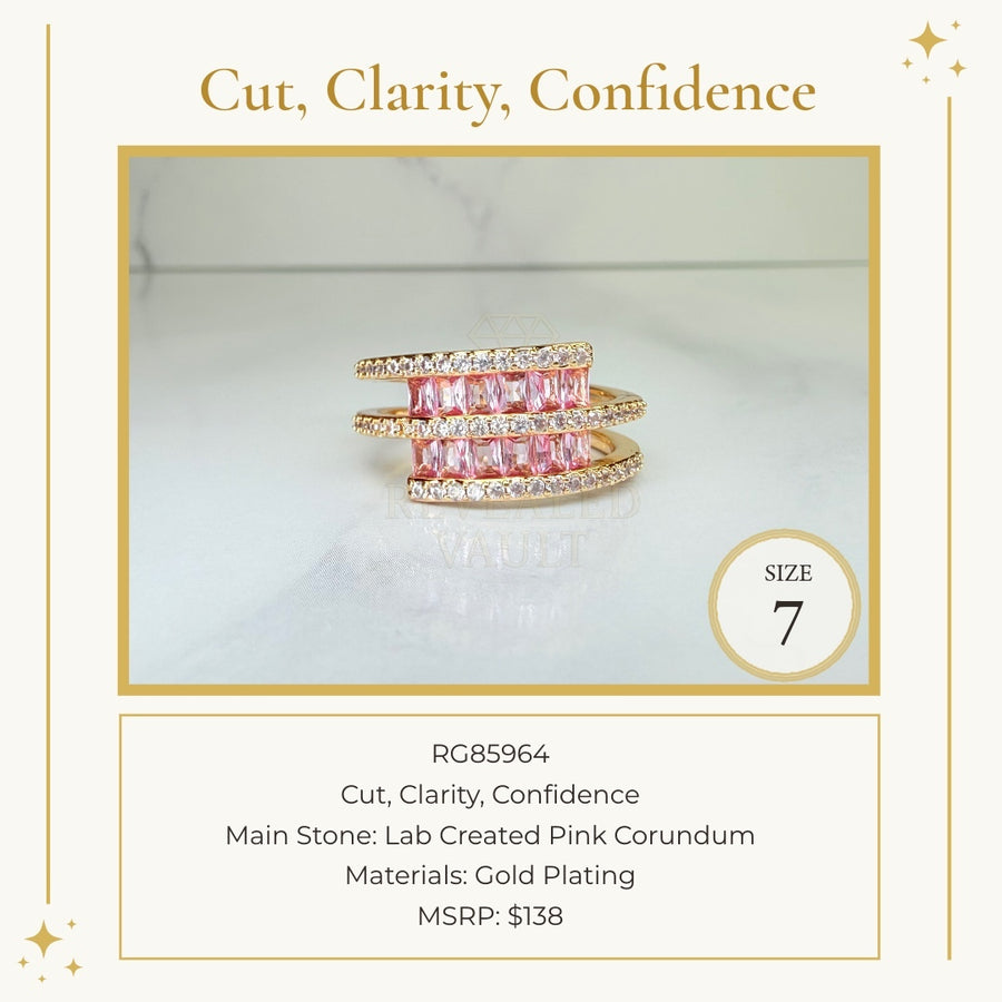 Cut, Clarity, Confidence - Size 7 - OG
