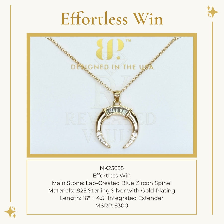 Effortless Win - Sterling Club Vermeil