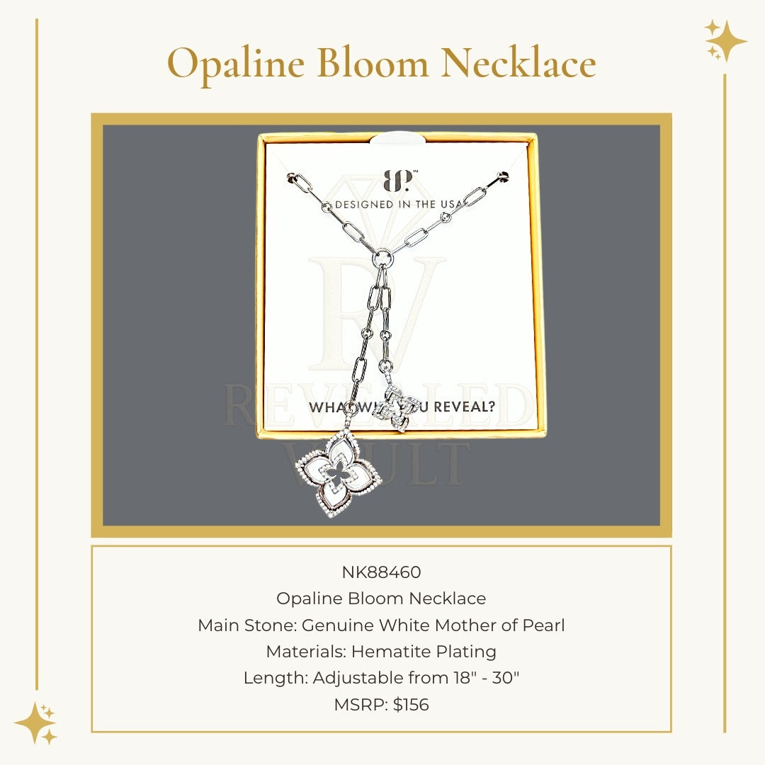 Opaline Bloom Necklace - Gem Society Spring 2026