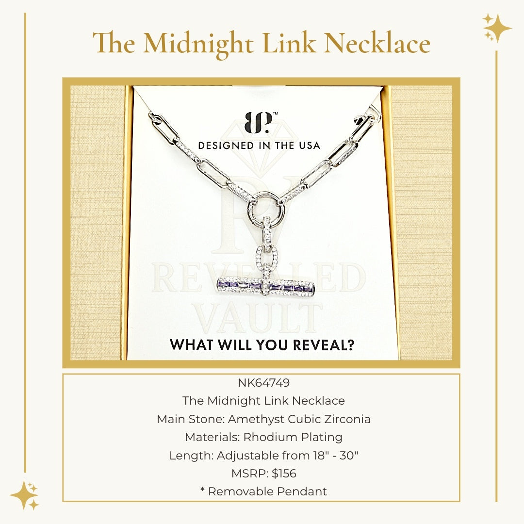 The Midnight Link Necklace - Gem Society Spring 2026