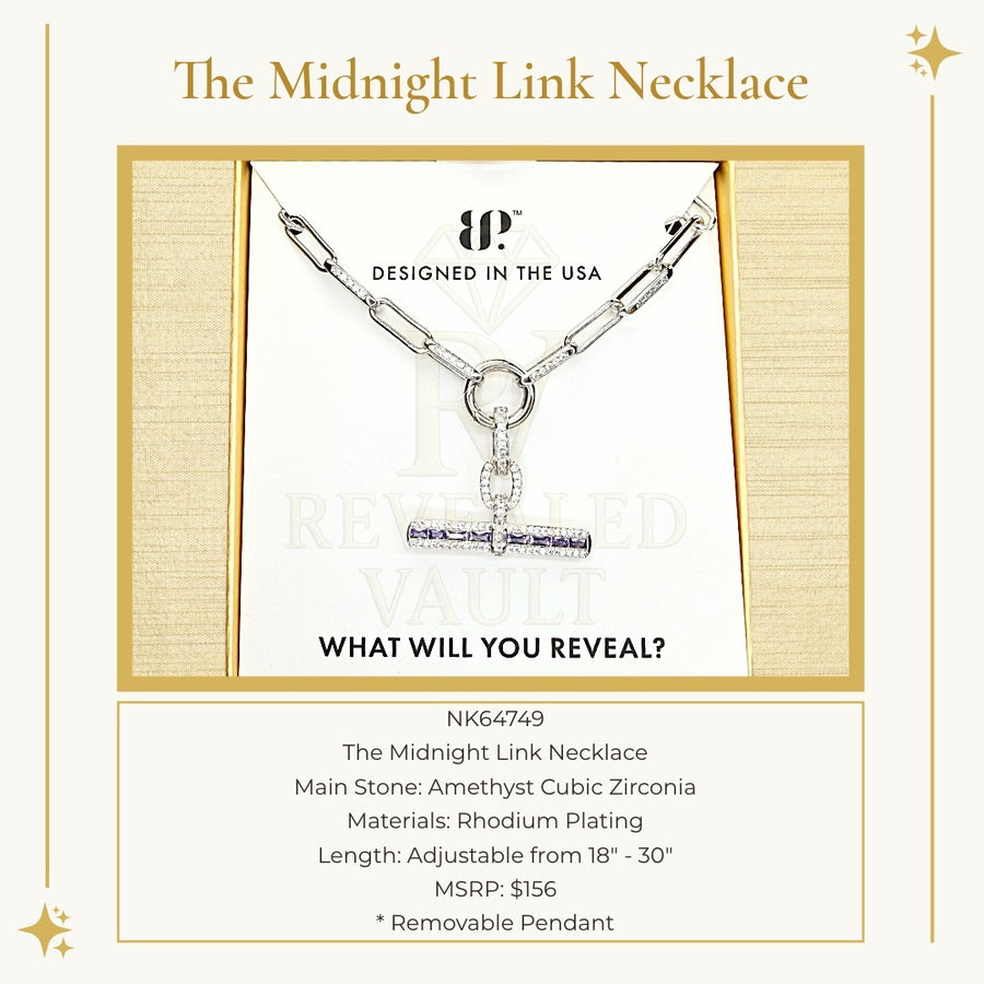 The Midnight Link Necklace - Gem Society Spring 2026