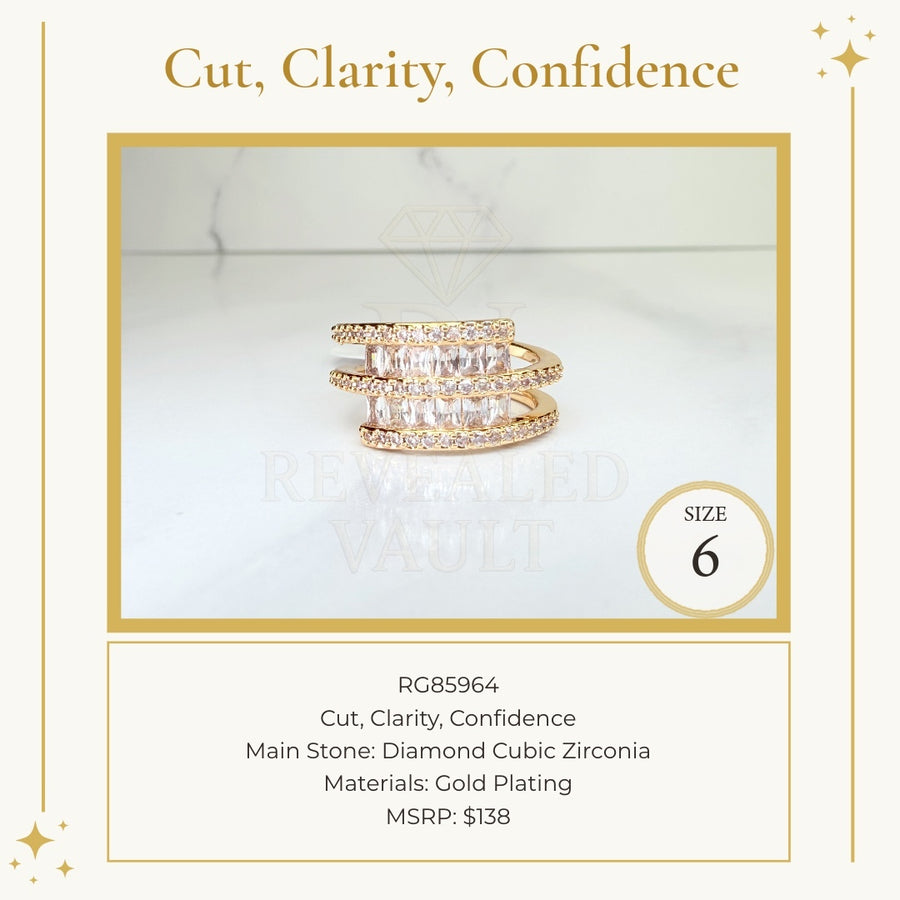 Cut, Clarity, Confidence - Size 6 - OG