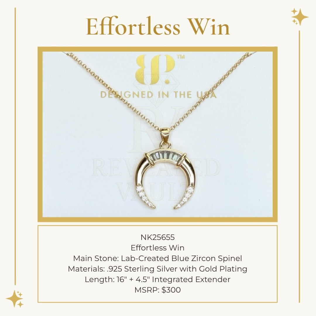 Effortless Win - Sterling Club Vermeil