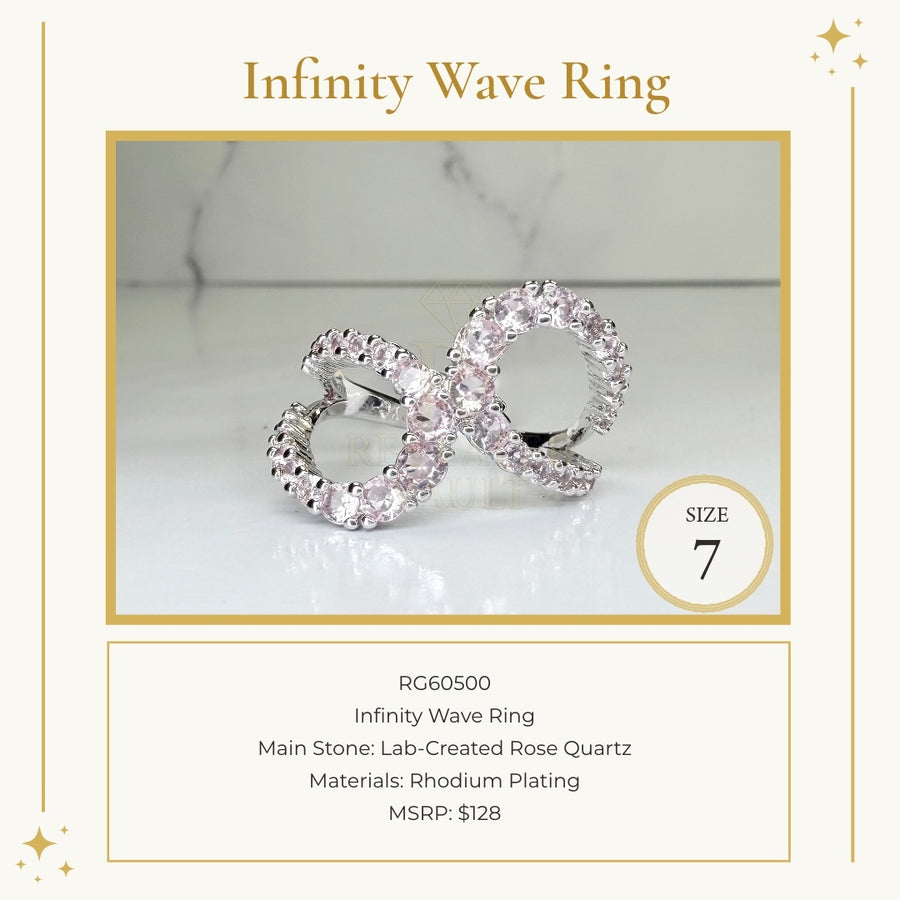 Infinity Wave Ring - Size 7 - OG