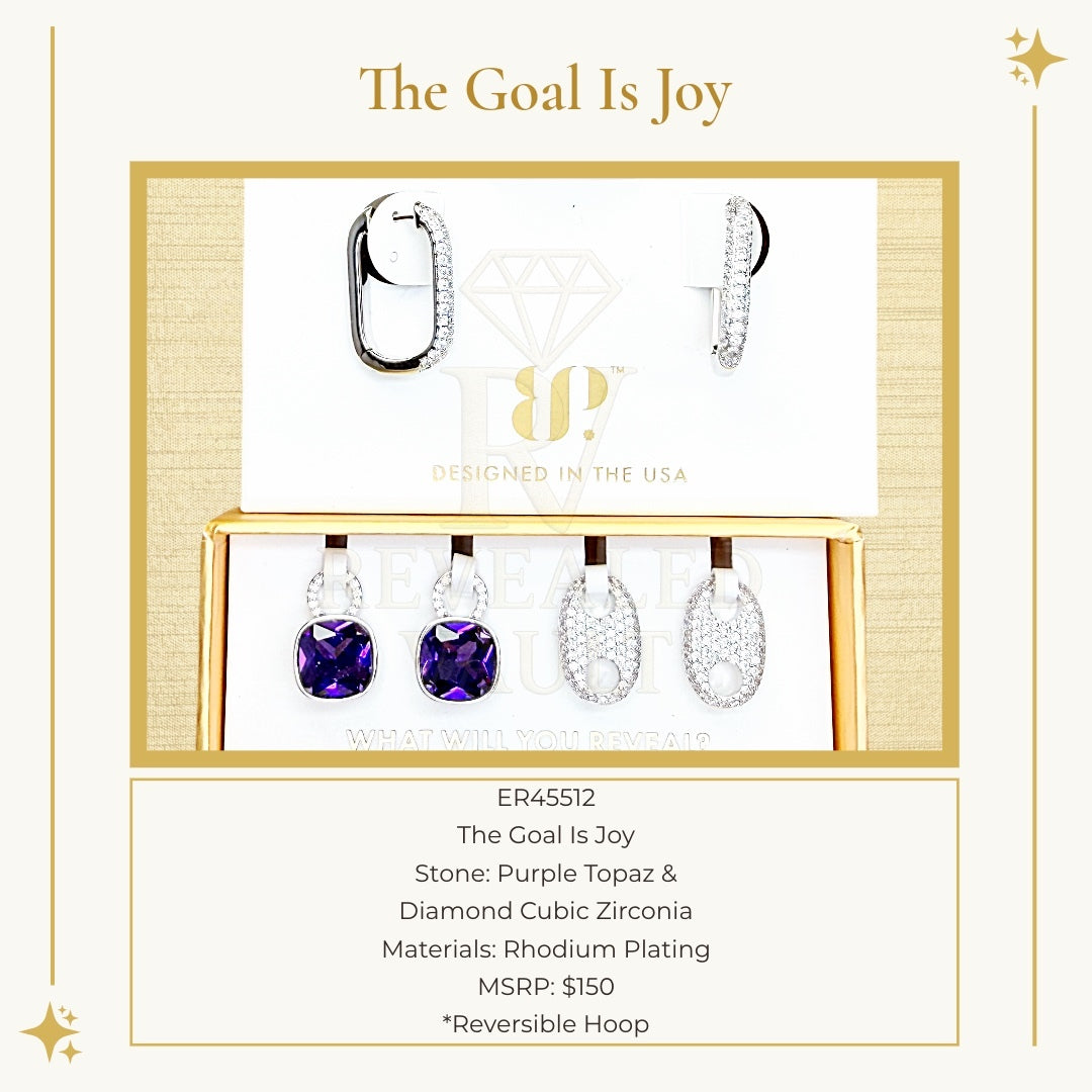 The Goal Is Joy - Charming Hoops