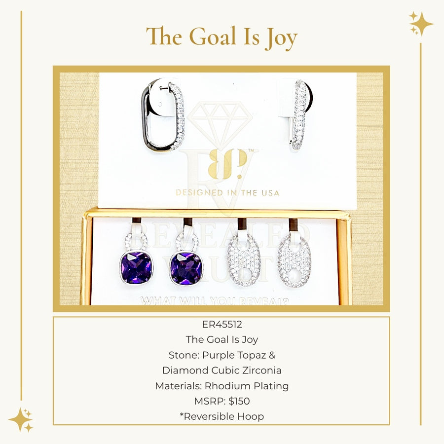 The Goal Is Joy - Charming Hoops