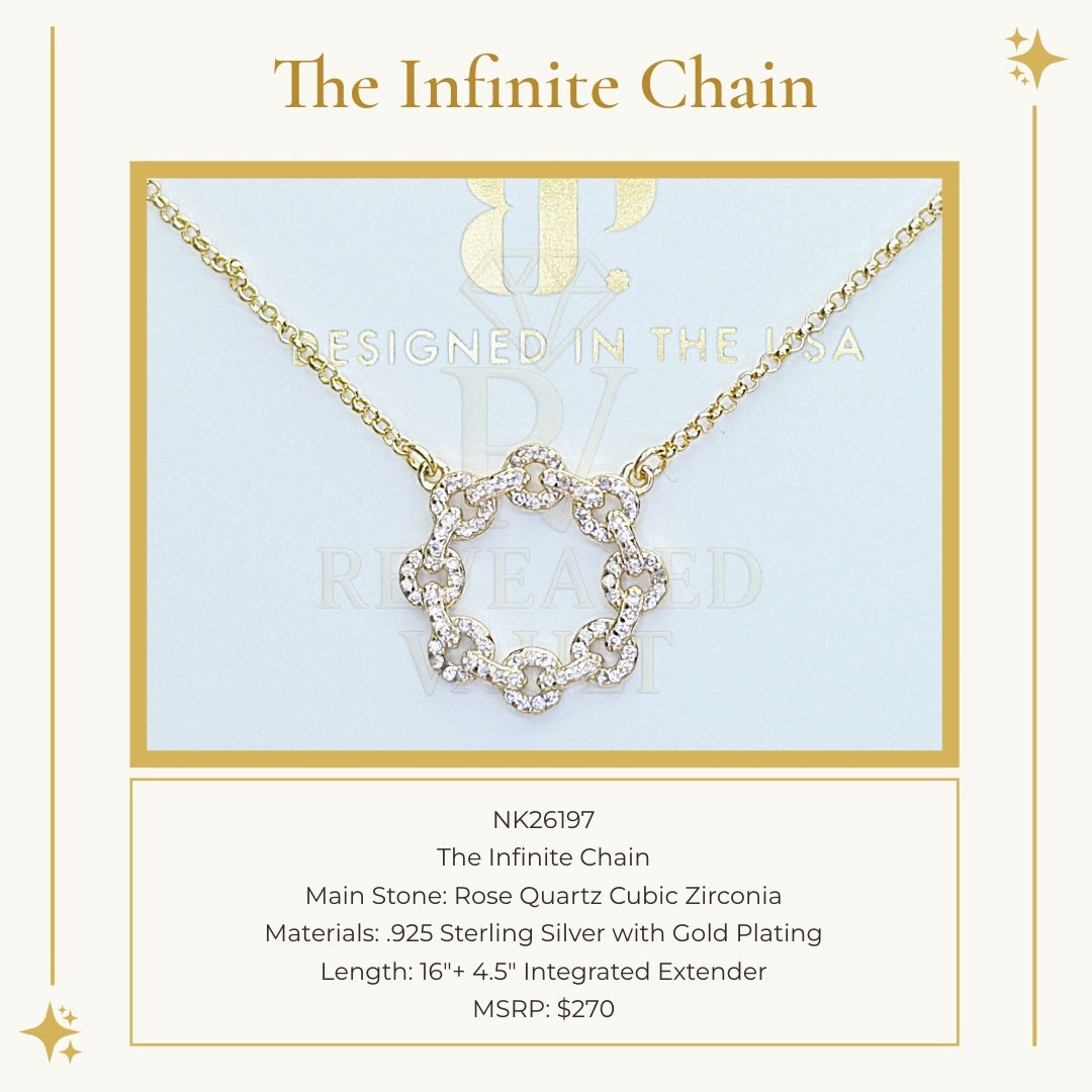 The Infinite Chain - Sterling Club Vermeil