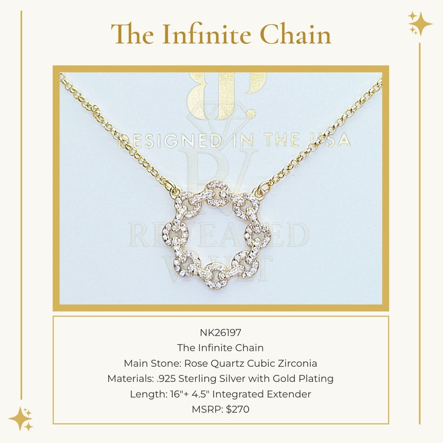 The Infinite Chain - Sterling Club Vermeil