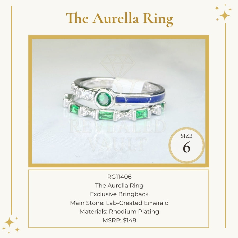 The Aurella Ring - Size 6 - OG