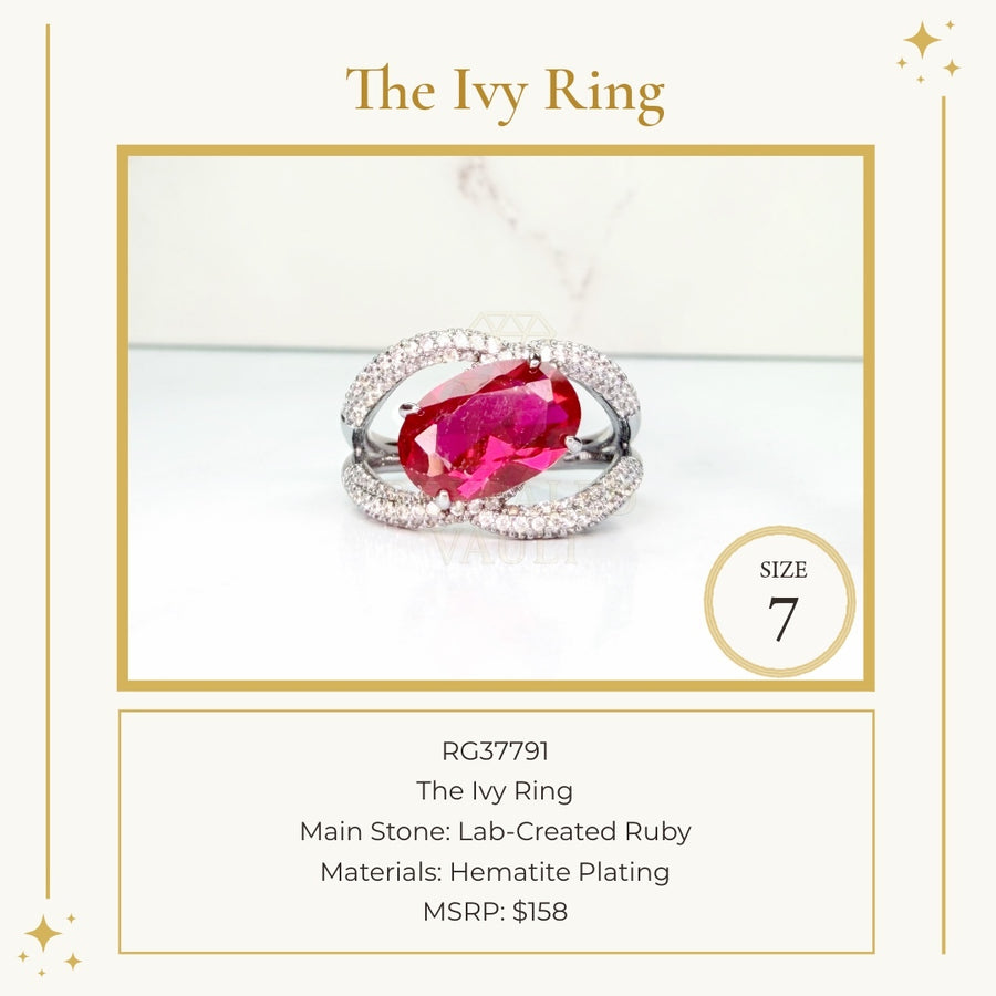 The Ivy Ring - Size 7 - July Birthday 2026