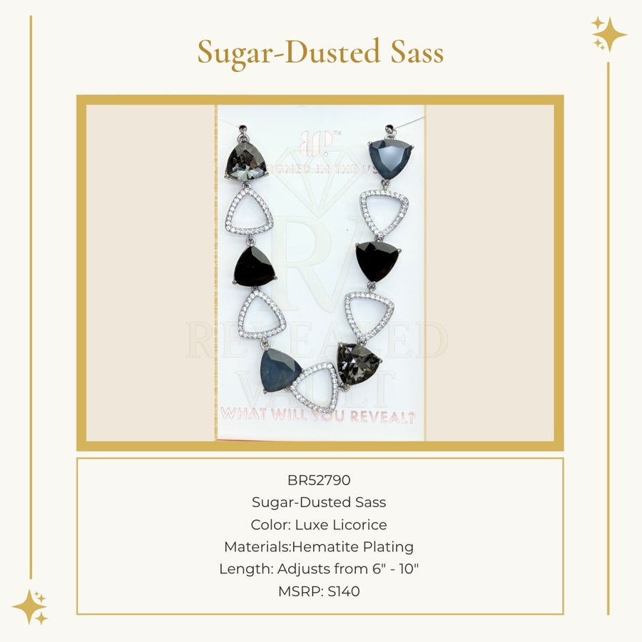 Sugar-Dusted Sass - Luxe Licorice - Holiday Jewel Candy