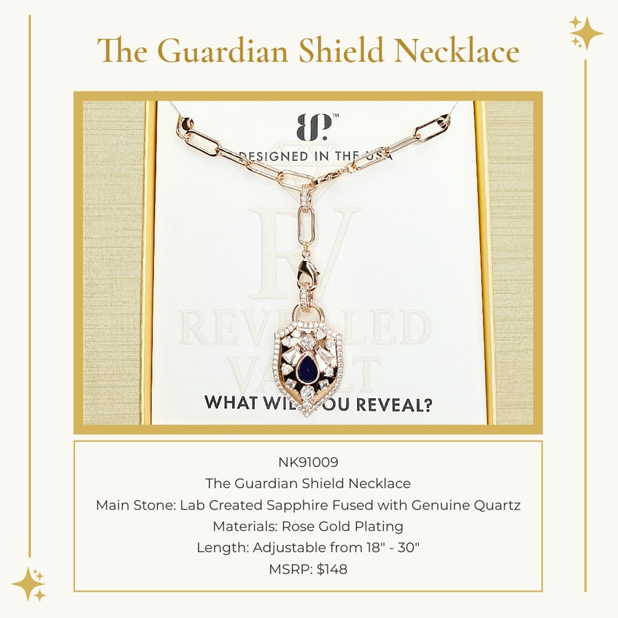 The Guardian Shield Necklace - Gem Society Spring 2026