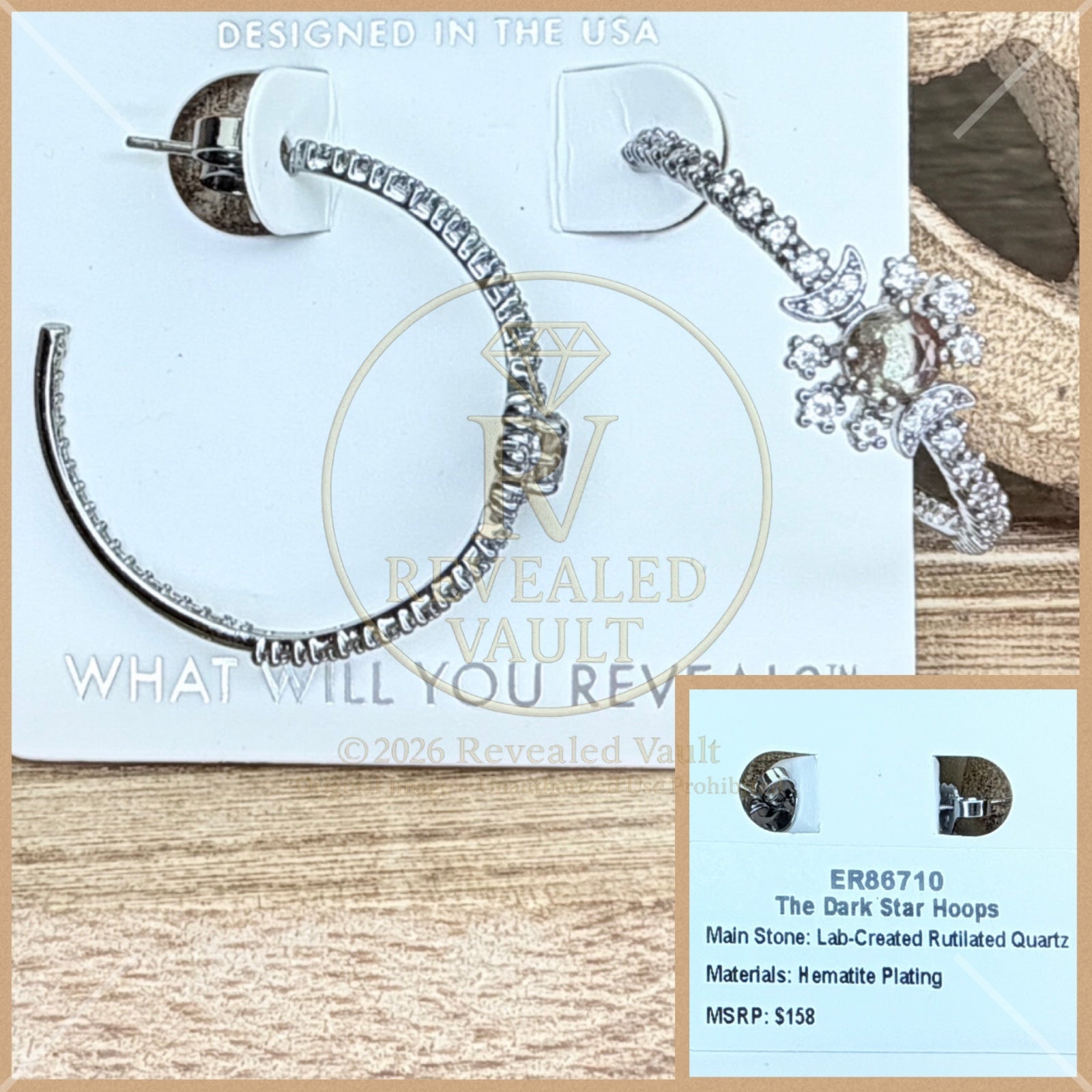 The Dark Star Hoops - Obsidia