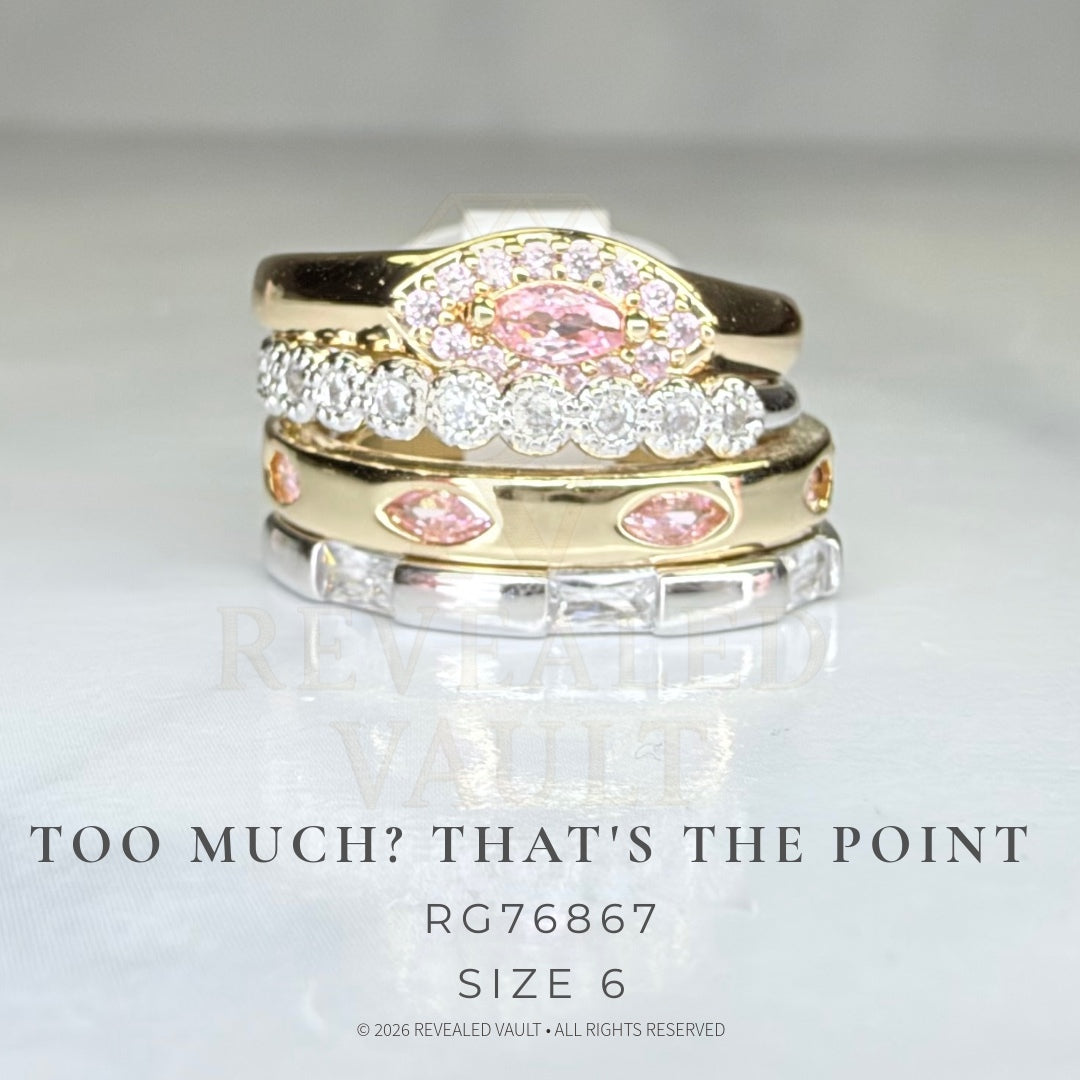 Too Much? That's The Point - Size 6 - Delicates