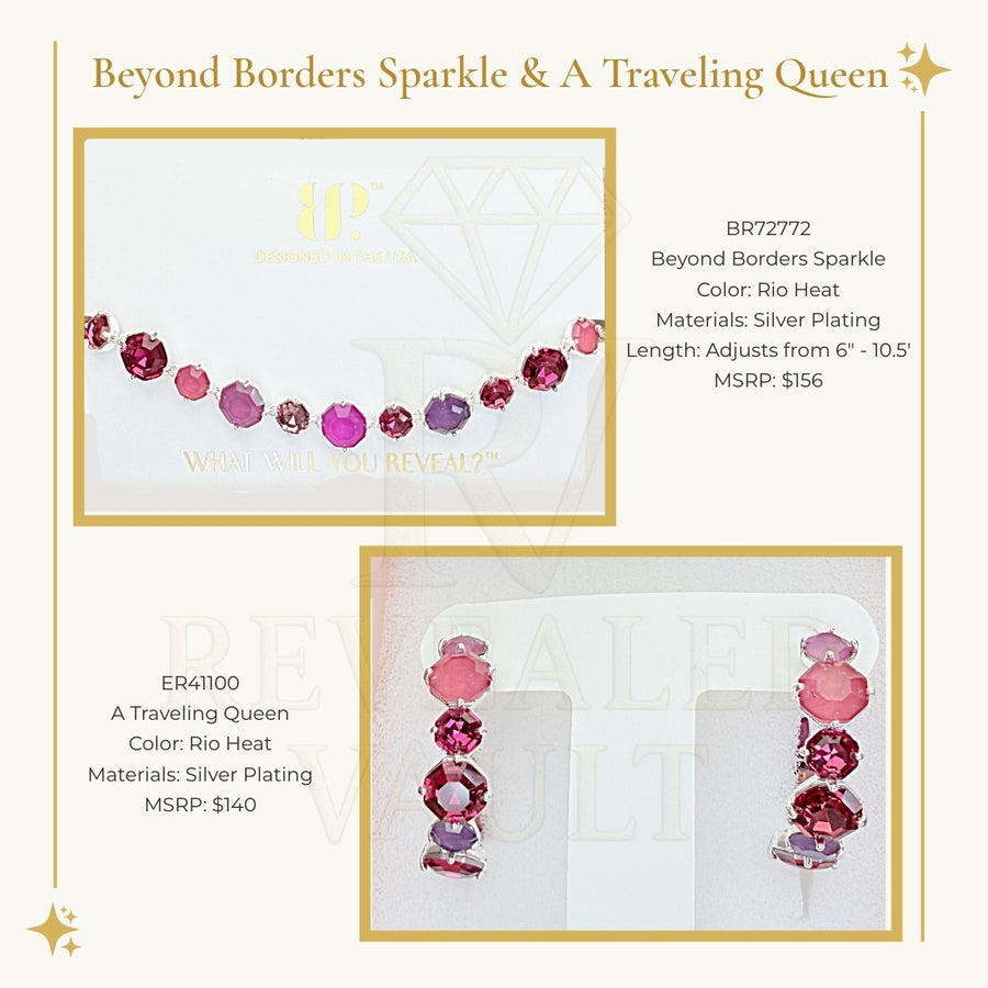 Beyond Borders Sparkle & A Traveling Queen - Rio Heat - Jewel Candy Destinations